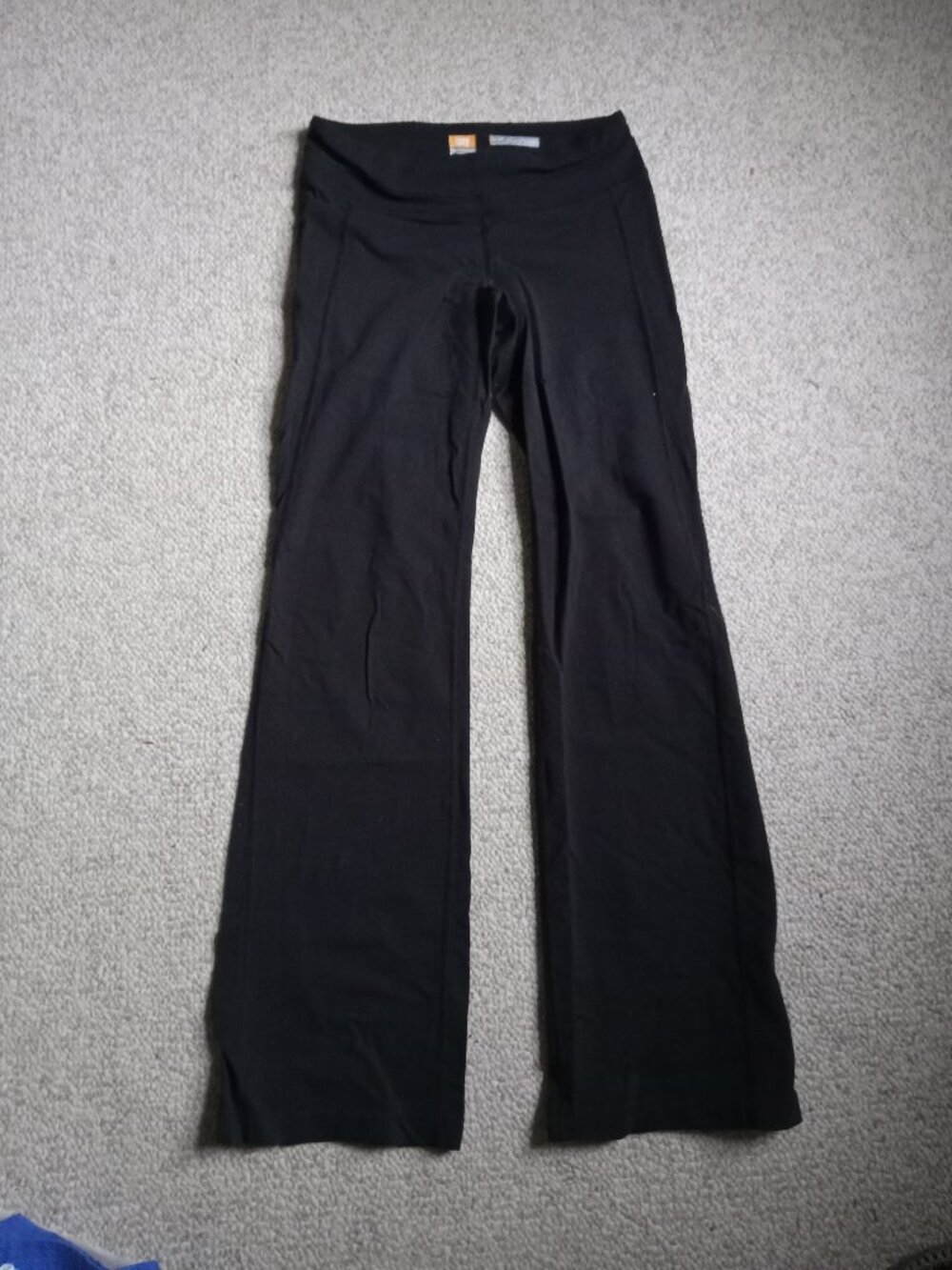 Womens Lucy Black flare Leggins size small